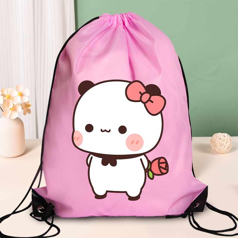 Men'S Fashion Bag - Bubu Dudu Cute Bear Polyester Drawstring