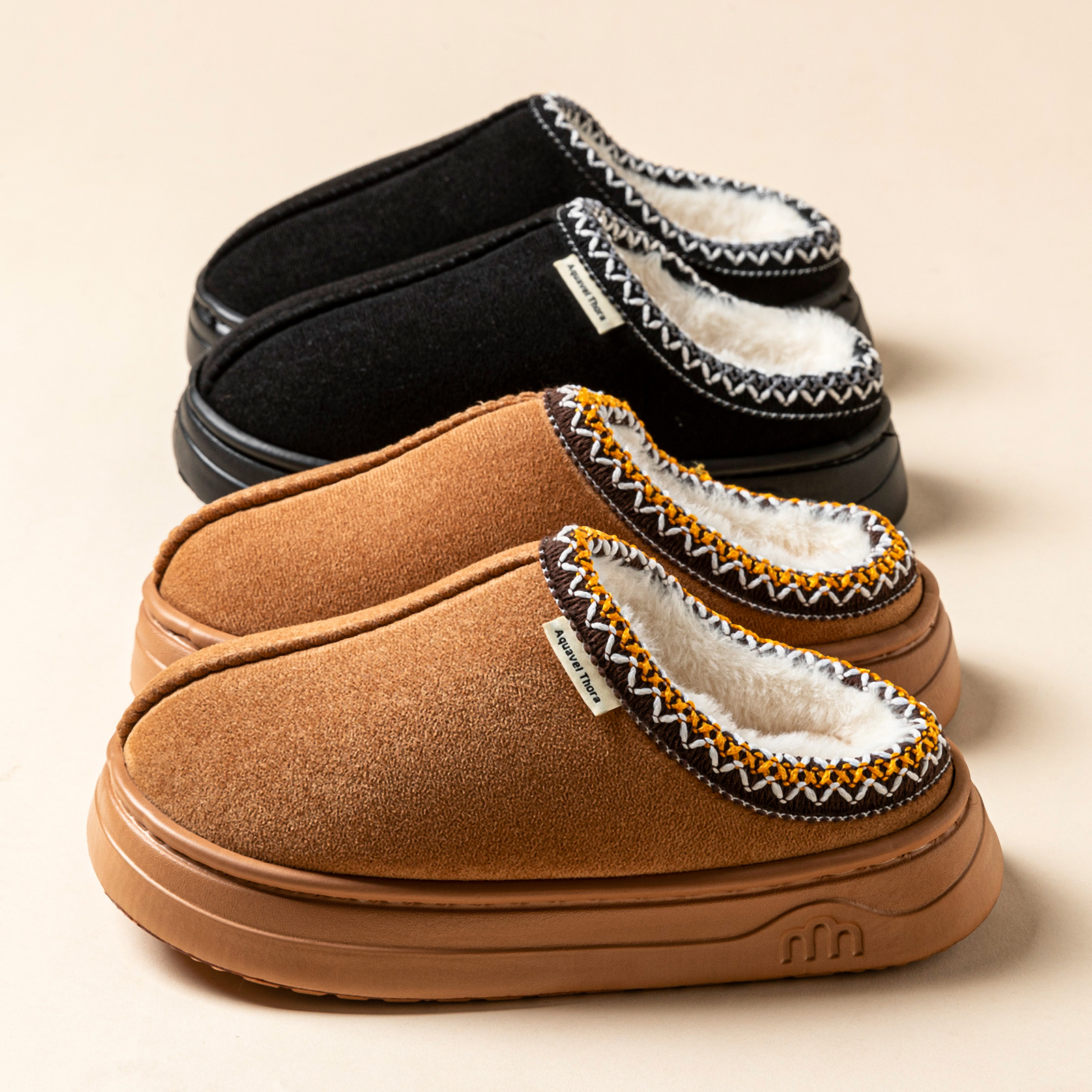 Men'S Fashion For 45 Years Old - Winter Anti-slip Women's Soft Slipper Boots