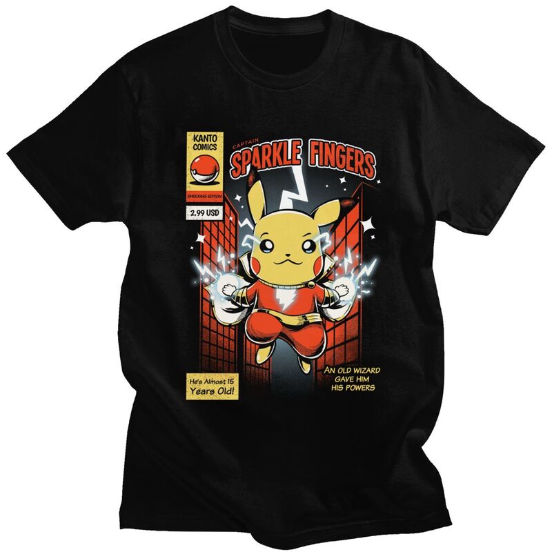 Mens Fashion Ideas - Custom Pikachus Video Game Tshirts Men