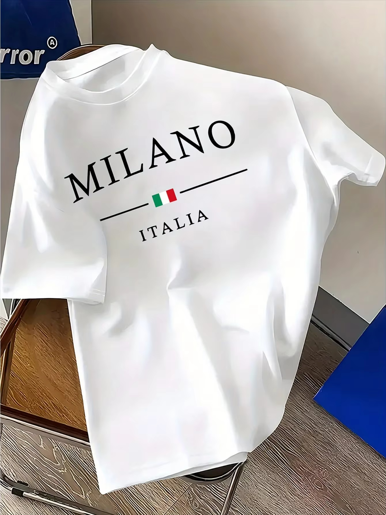 Milan Men'S Fashion - 2025 Summer fashion men's T-shirt pure