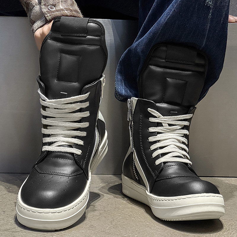 Mens Fashion Week - Brand Men Shoe Casual High Top