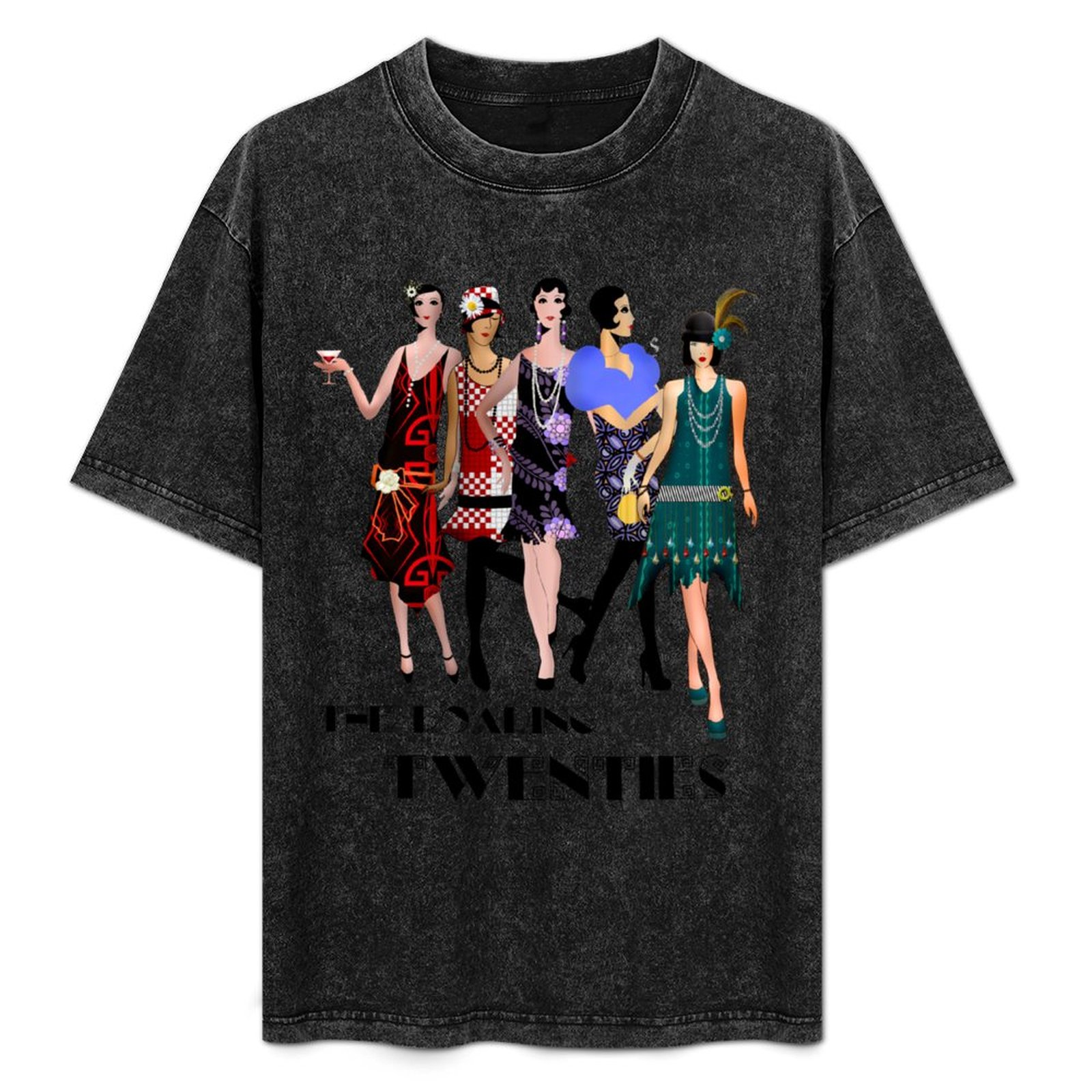 Men'S Fashion Roaring 20S - Roaring 20s Flapper Girls T-Shirt Fashion