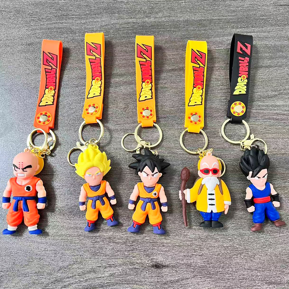 Men'S Fashion Bag - Hot Anime Dragon Ball Keychain Fashion