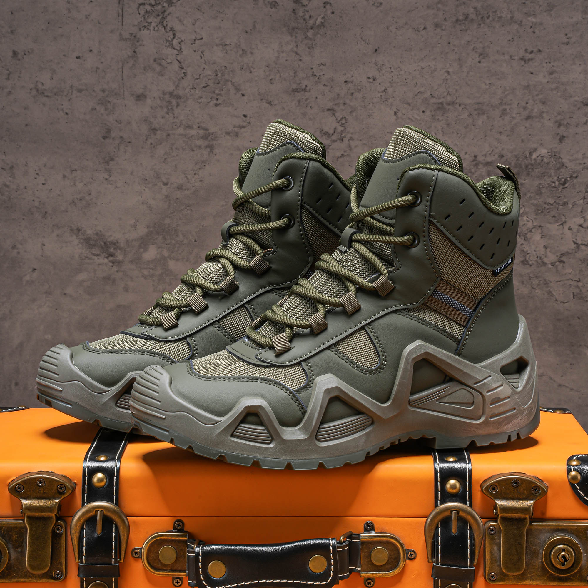 Men'S Fashion For 45 Years Old - Men's high top boots, hiking boots,