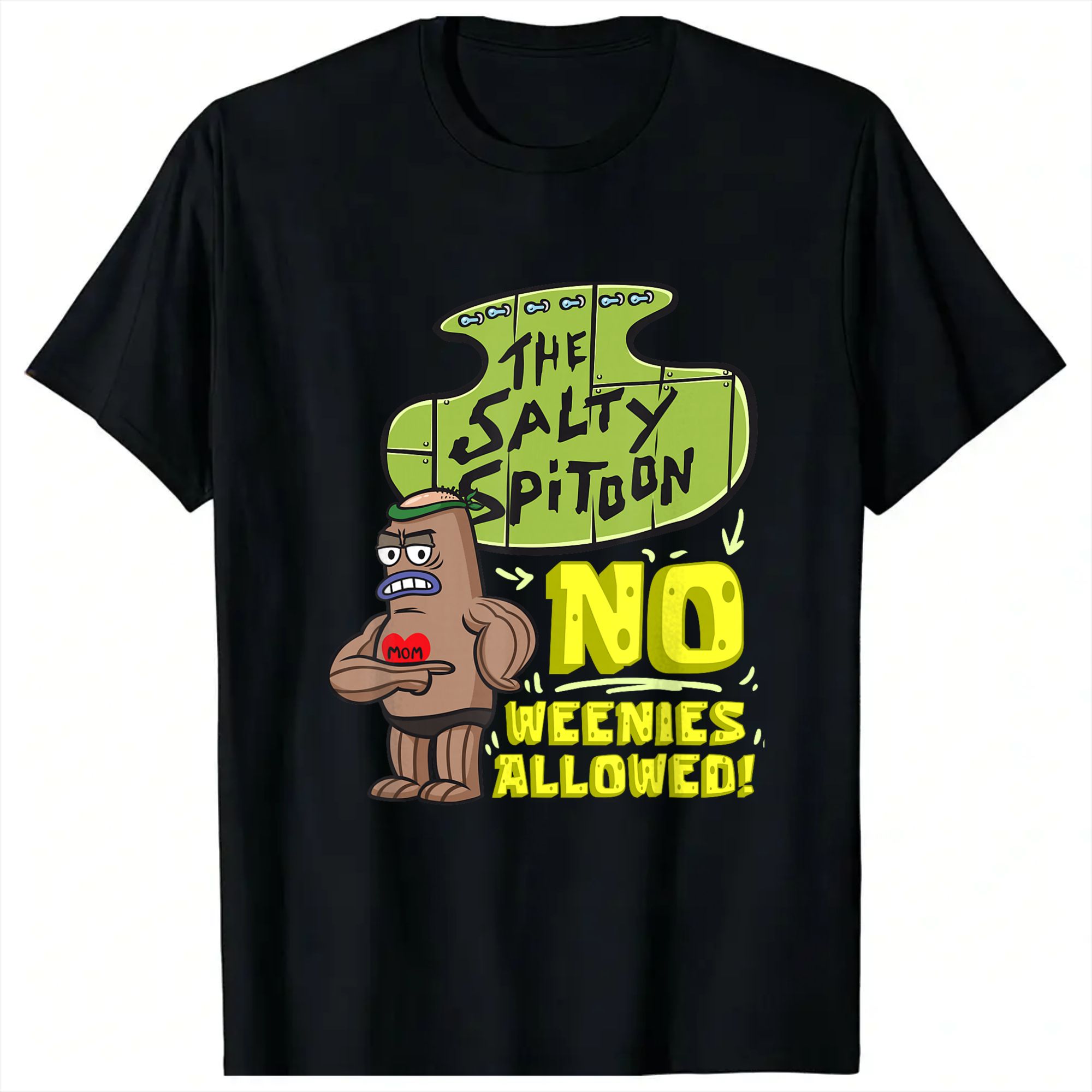 Mens Fashion Ideas - Man T-Shirt Salty Spitoon No Weenies