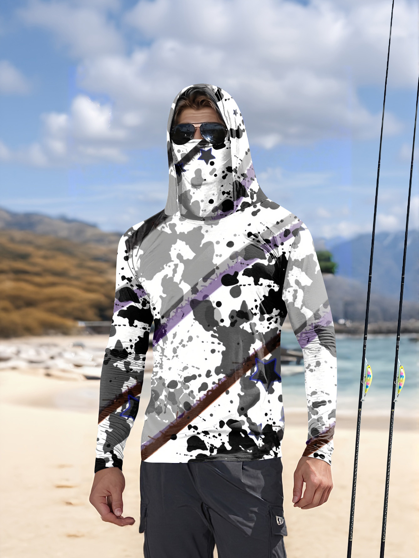 Men'S Fashion Trends 2025 - Men Hood Fishing Shirt long sleeve