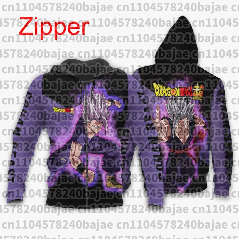 Dragon Ball Gohan Men Zipper H - Men'S Fashion Zipper Hoodie recension och pris