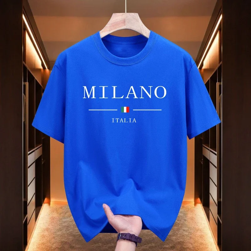 Men Cotton T-shirt High Qualit - Milan Men'S Fashion recension och pris