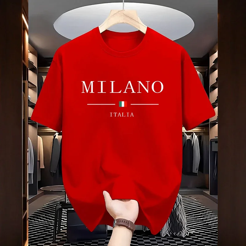Men Cotton T-shirt High Qualit - Milan Men'S Fashion recension och pris