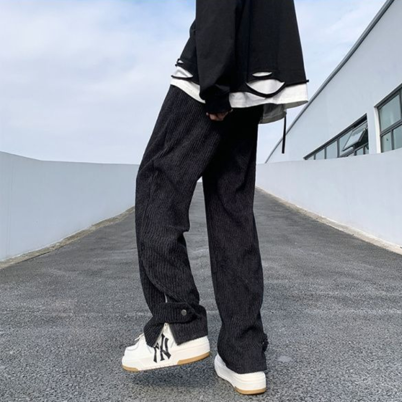 Male Sports Pants Black Solid  - Men'S Fashion Deals recension och pris