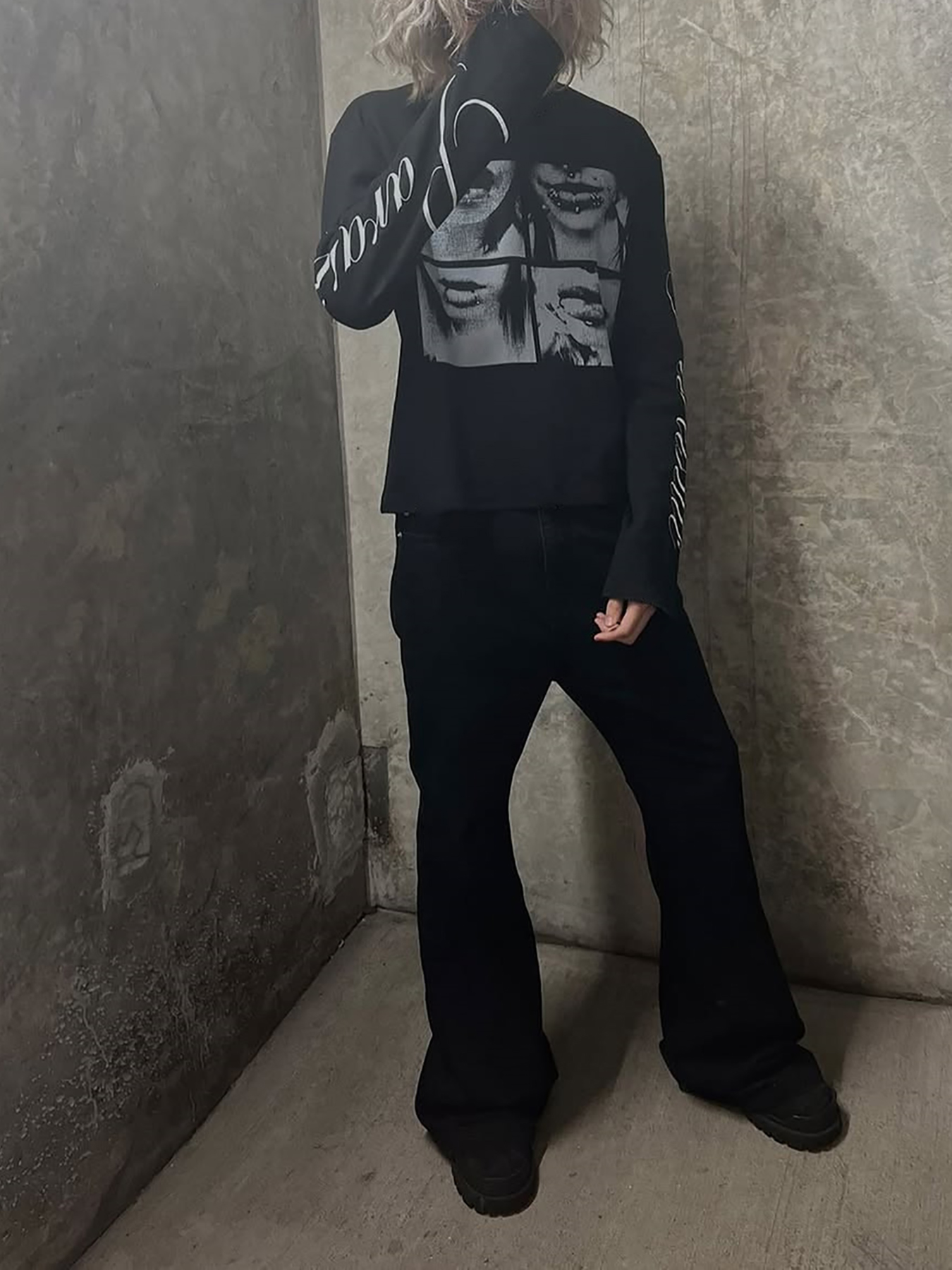 Dark style street punk unisex  - Men'S Fashion Trends 2025 recension och pris