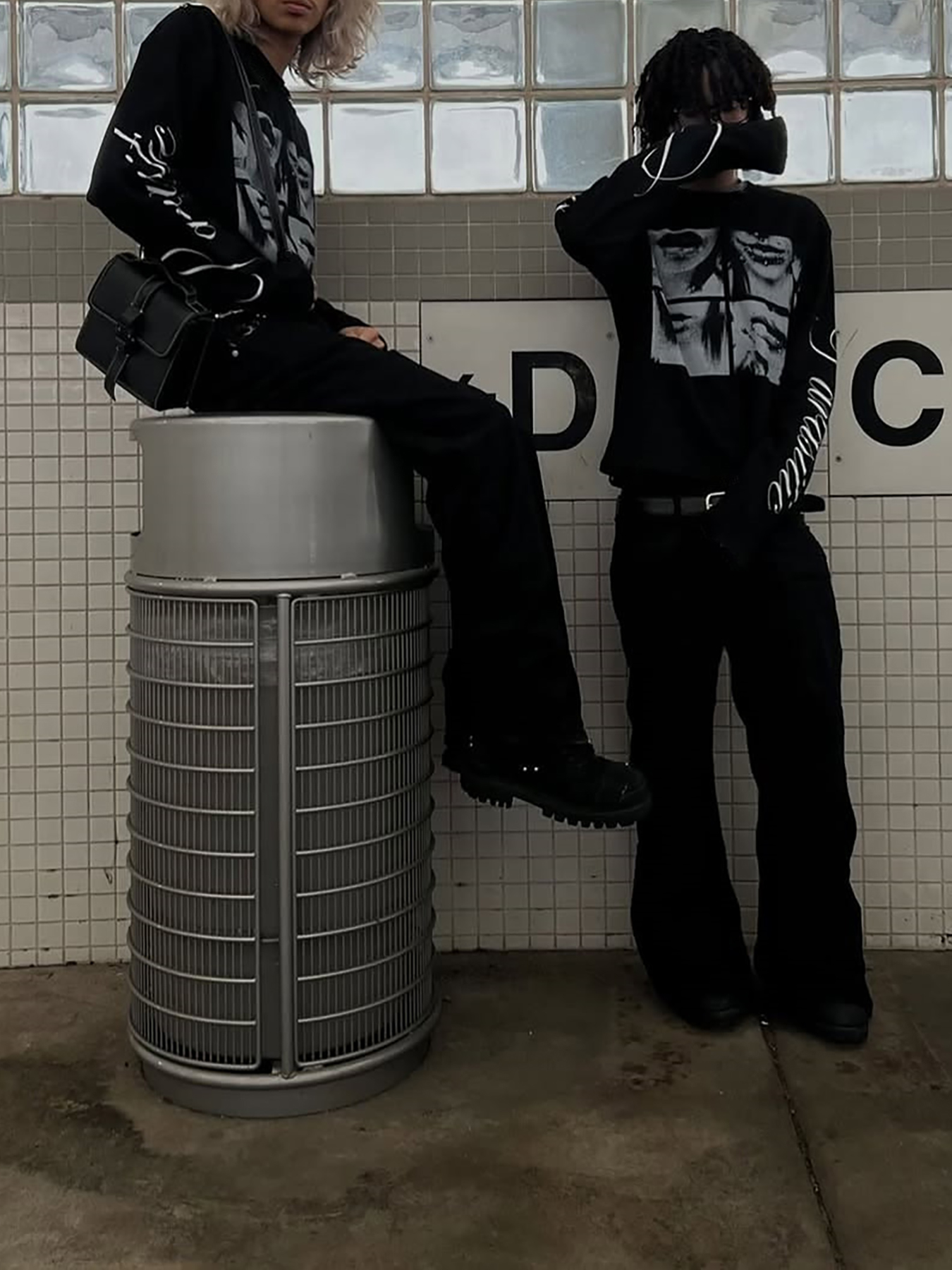 Dark style street punk unisex  - Men'S Fashion Trends 2025 recension och pris