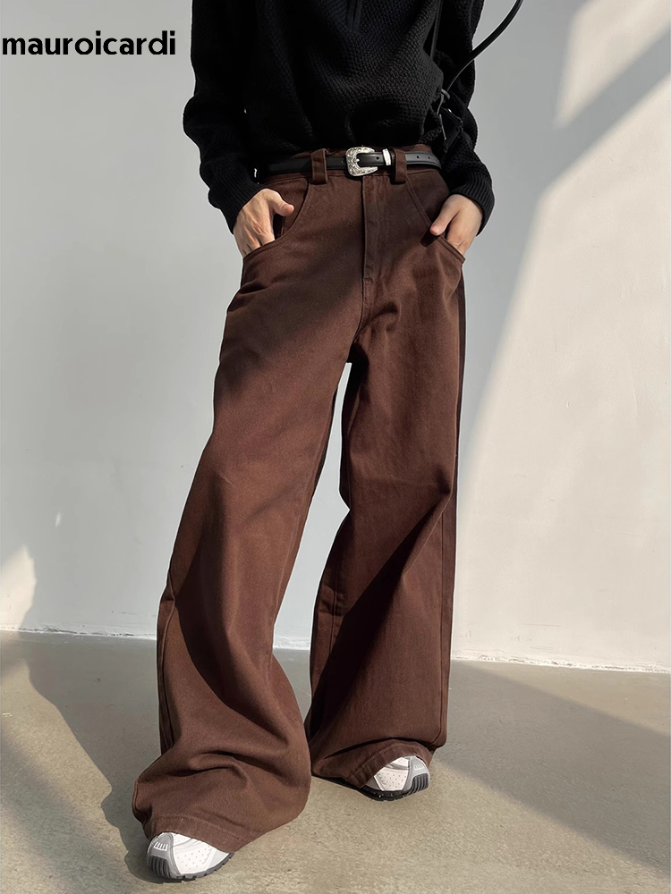 Mauroicardi Autumn Grey Flowy  - Mens Fashion Dark Grey Pants recension och pris