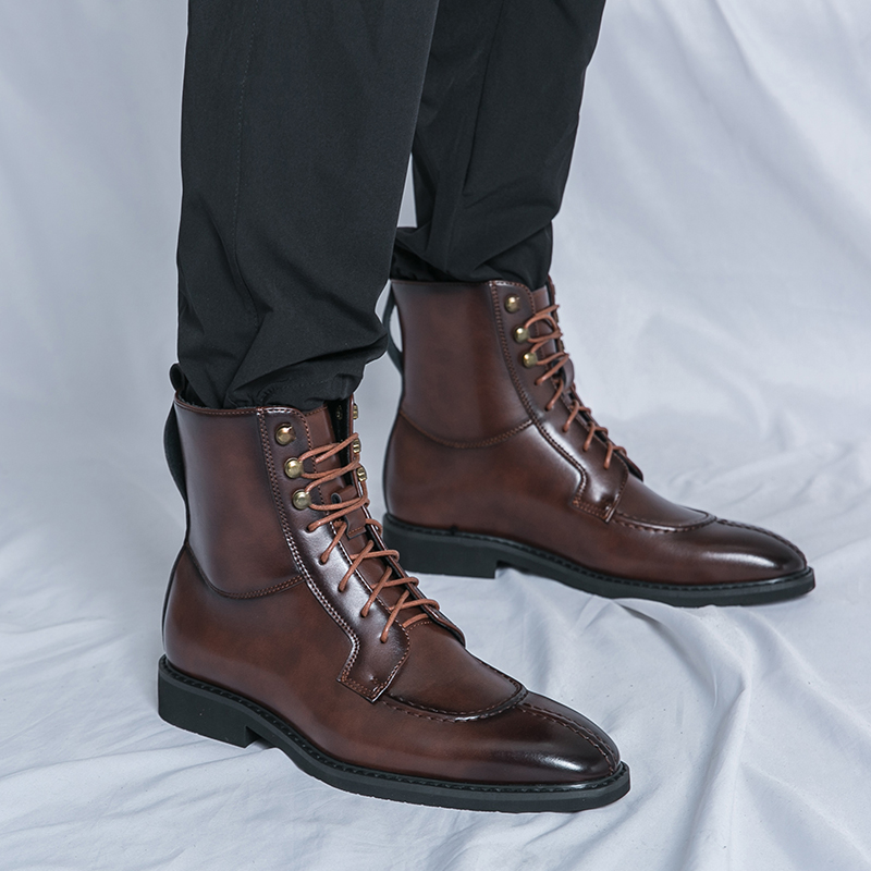 2026 New Men's Pointed Brown B - Chelsea Boots Men recension och pris