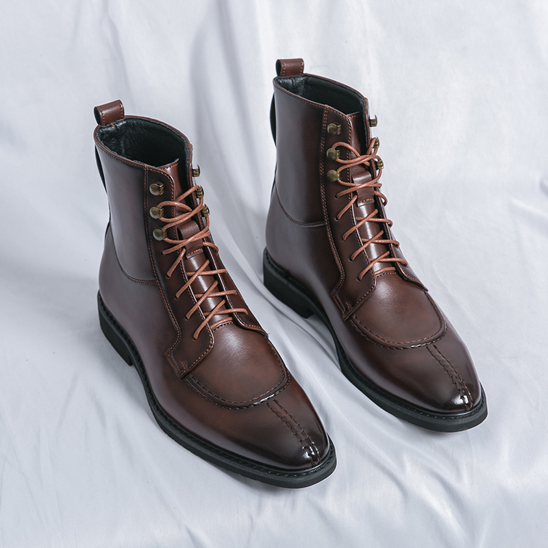 2026 New Men's Pointed Brown B - Chelsea Boots Men recension och pris