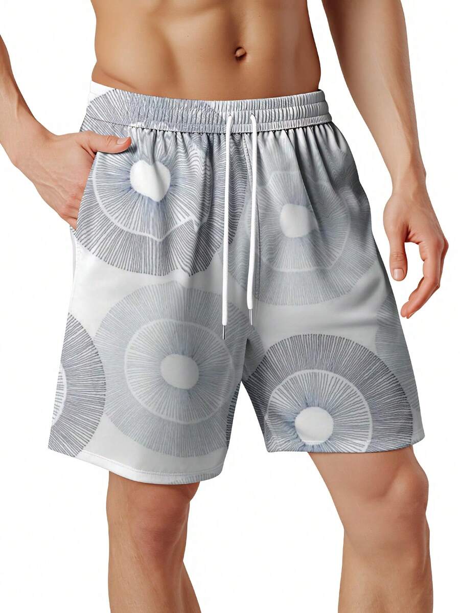 Mens Quick Dry Swim Trunks Wit - Swim Trunk Shorts recension och pris