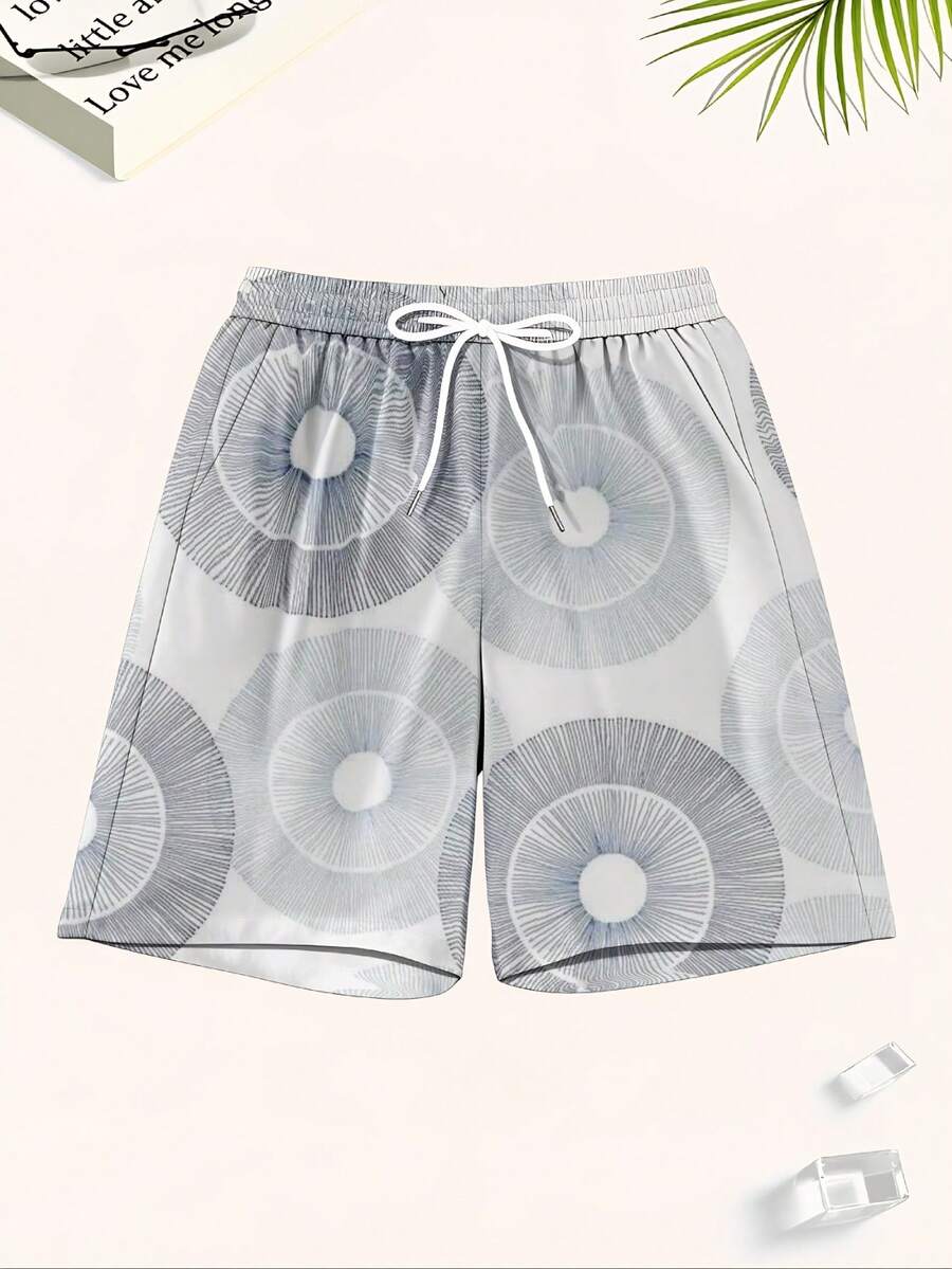 Mens Quick Dry Swim Trunks Wit - Swim Trunk Shorts recension och pris