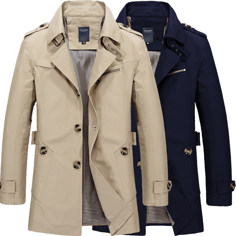 Trench Coats Double Breasted M - Mens Fashion Store recension och pris
