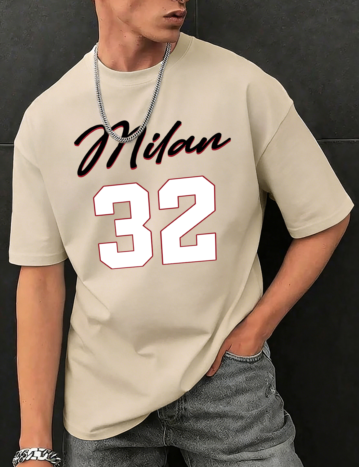 Milan Number 32 Creative Print - Milan Men'S Fashion recension och pris