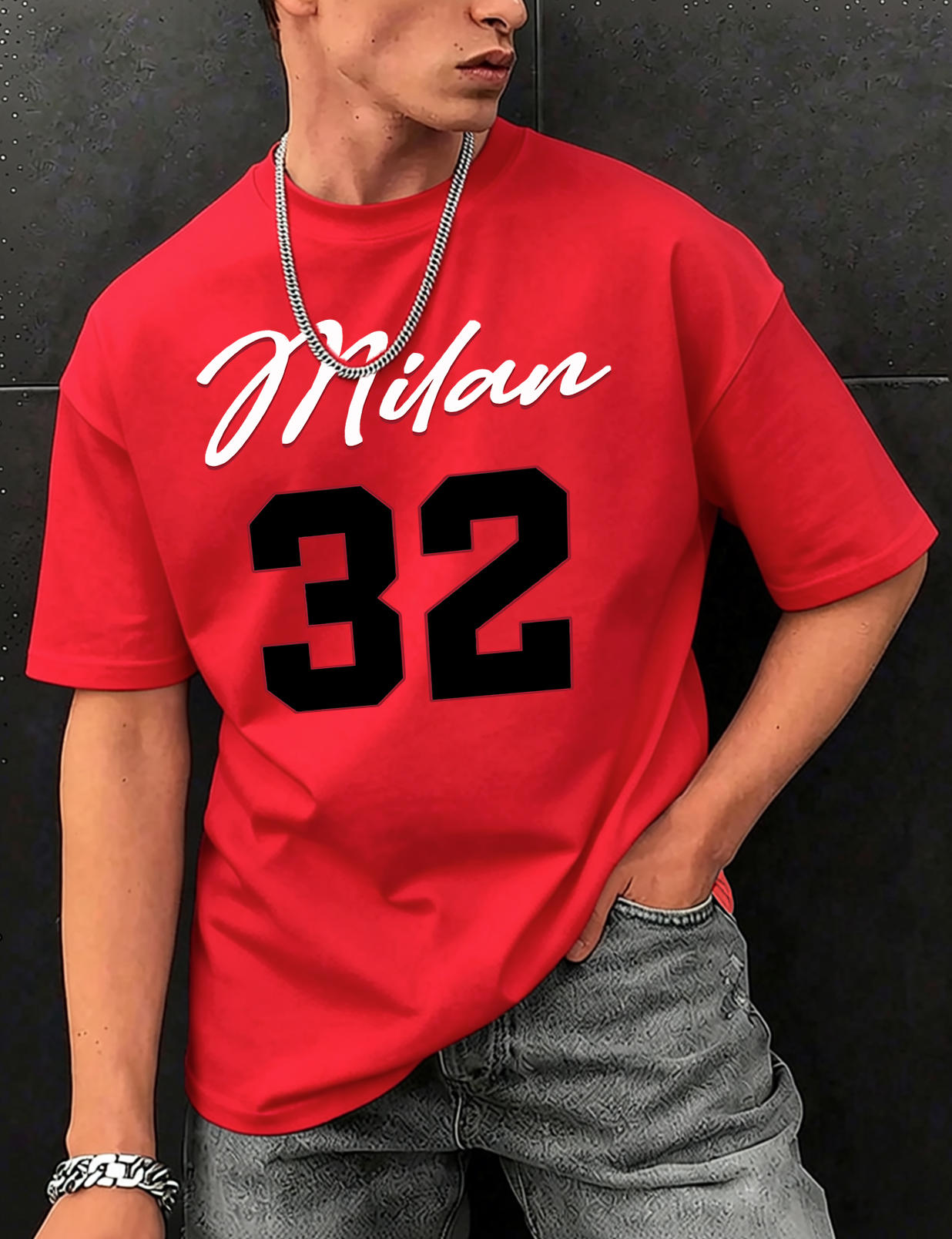 Milan Number 32 Creative Print - Milan Men'S Fashion recension och pris