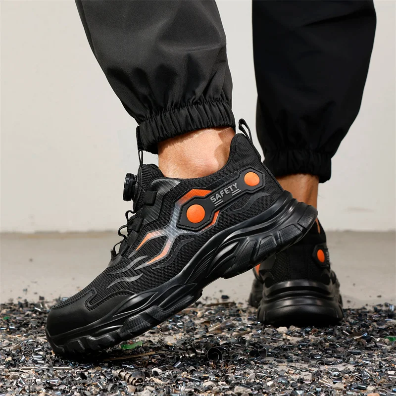 Men  Steel Toe Work Shoes Fash - Mens Fashion Week recension och pris