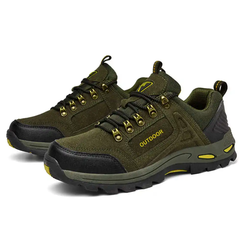 Non-slip Lace Up Hiking Tennis - Men'S Fashion For Fat Guys recension och pris