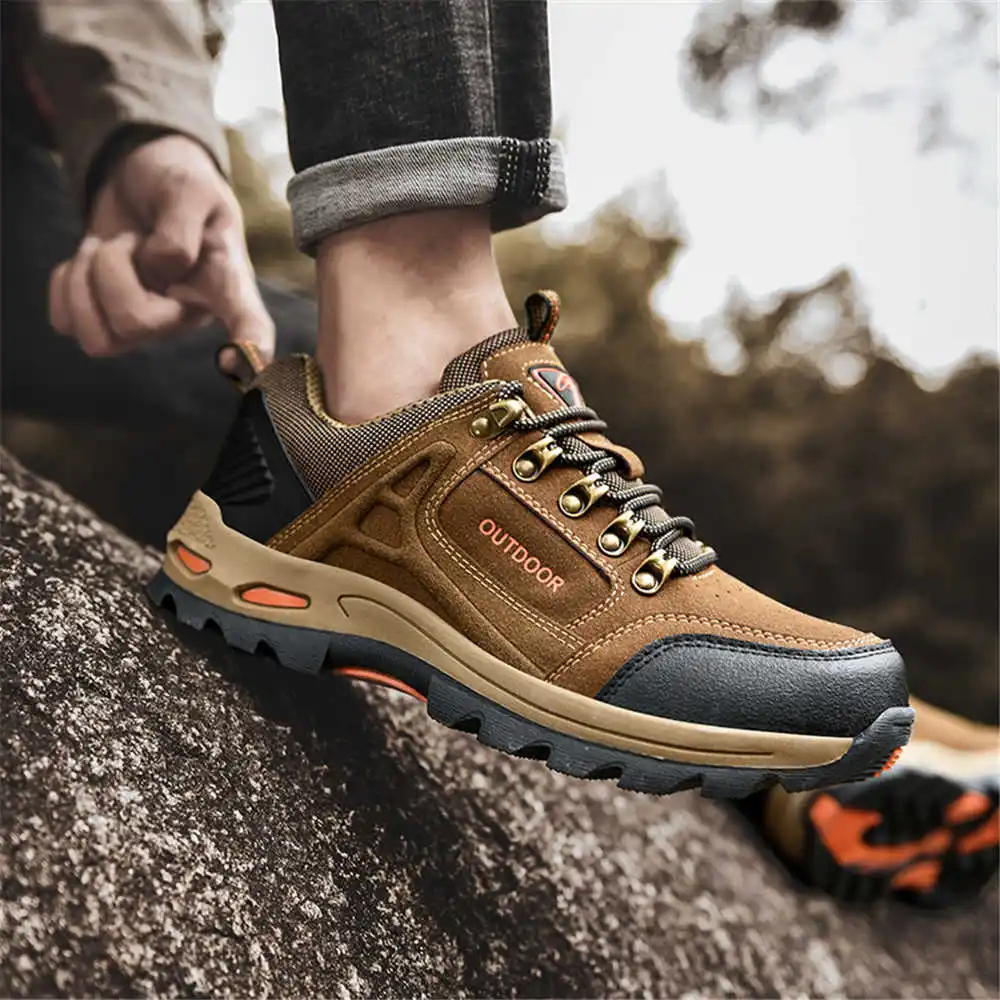 Non-slip Lace Up Hiking Tennis - Men'S Fashion For Fat Guys recension och pris