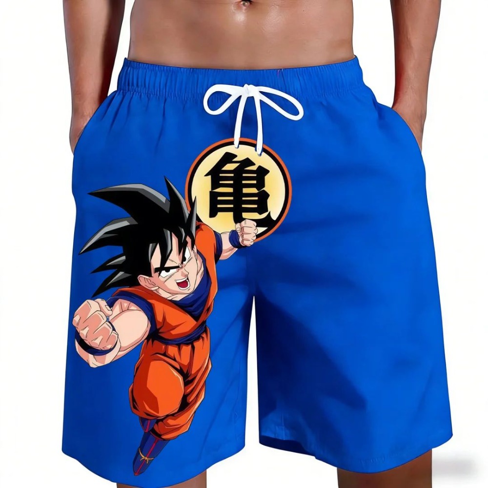 2026 Dragon Ball Goku Kame Sym - Swim Trunk Shorts recension och pris