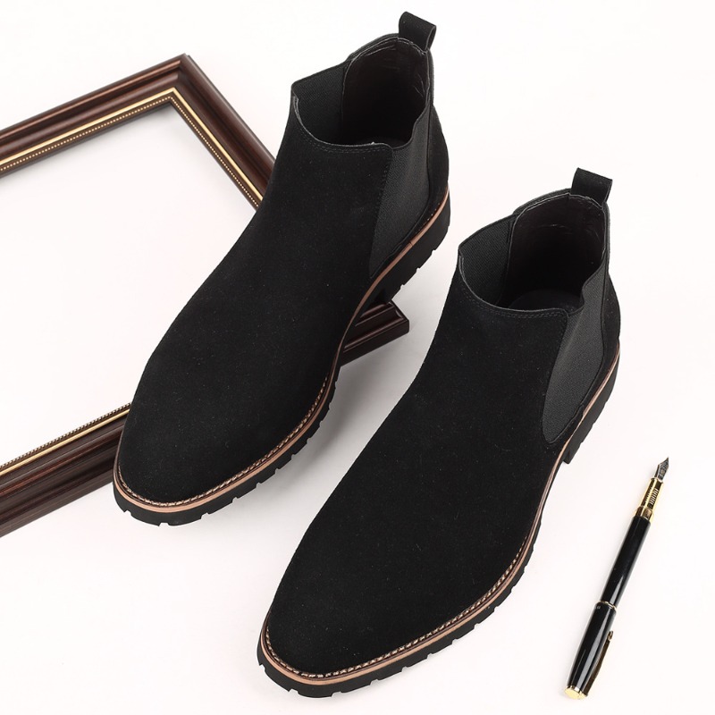 Men Ankle Boots British Style  - Chelsea Boots Men recension och pris