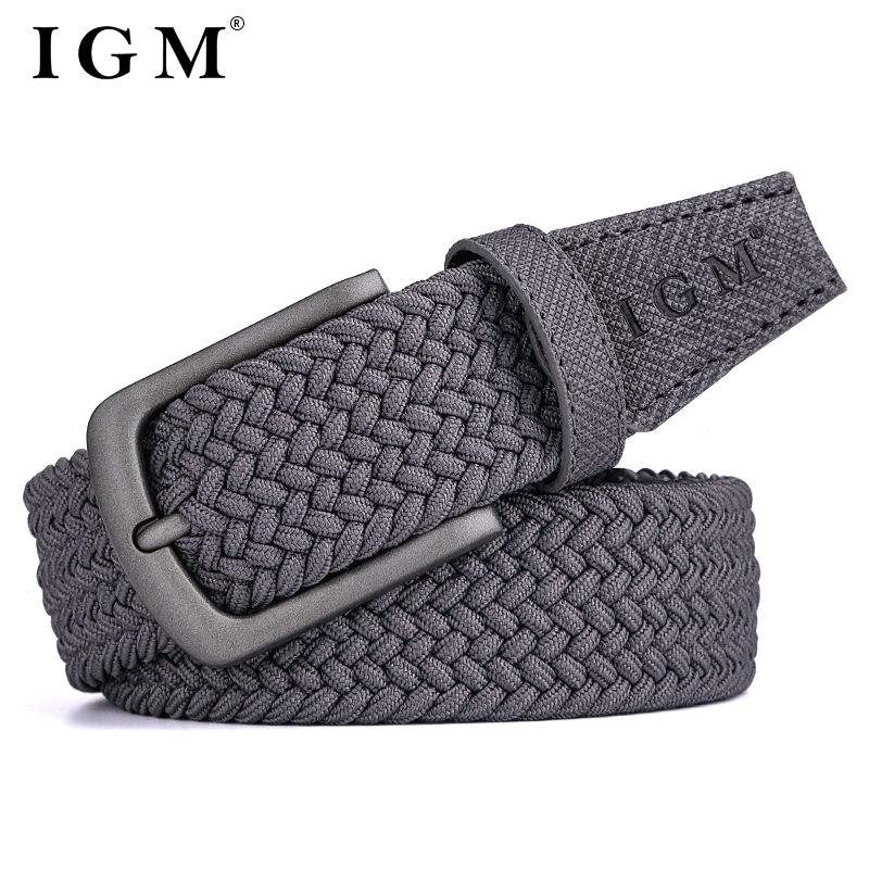 Fashion Men needle buckle  bel - Mens Fashion Dark Grey Pants recension och pris