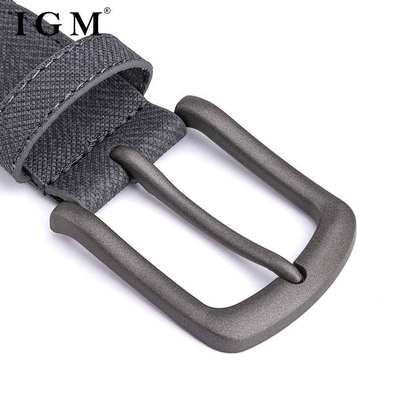 Fashion Men needle buckle  bel - Mens Fashion Dark Grey Pants recension och pris