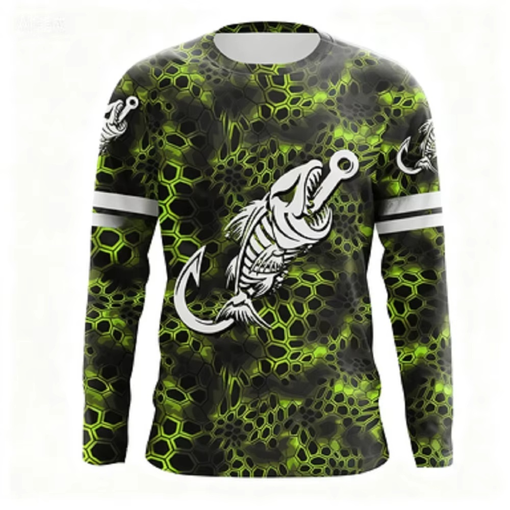 Fashionable Bass Pattern Crew  - Men'S Fashion Trends 2025 recension och pris