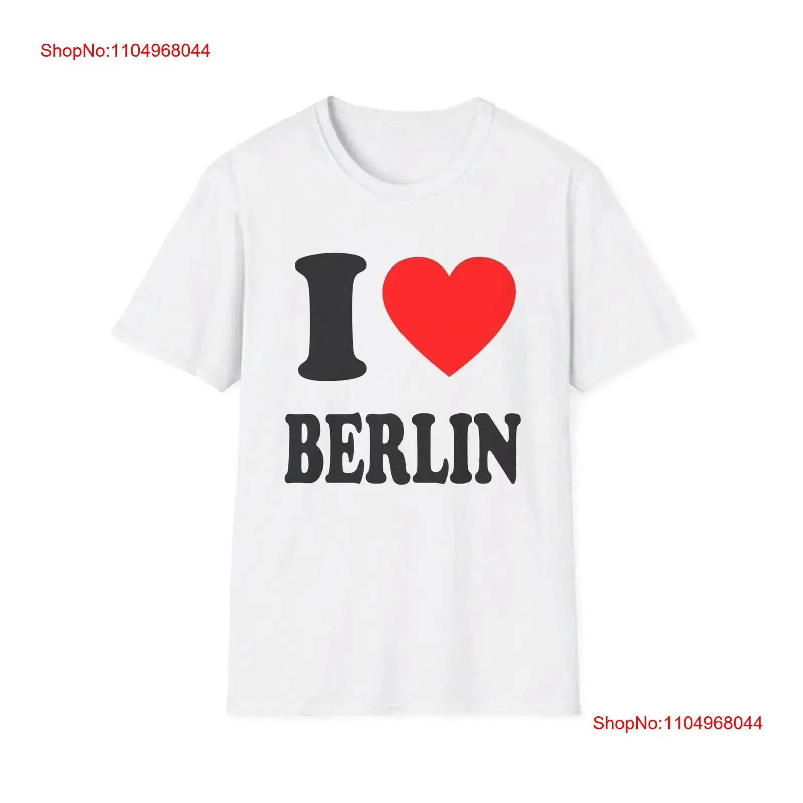 I Love Berlin T Shirt Germany  - Mens Fashion Ideas recension och pris