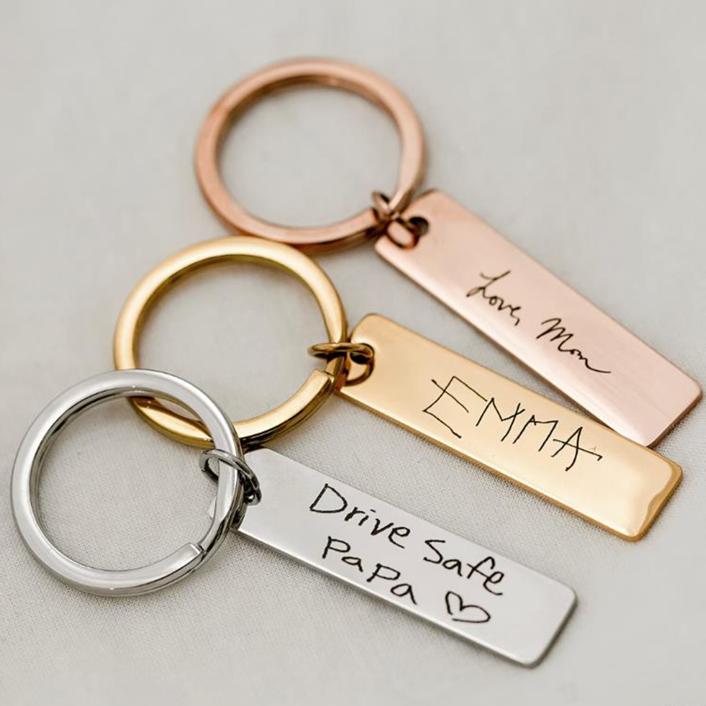 Actual handwritten key chain,  - Mens Fashion Ideas recension och pris