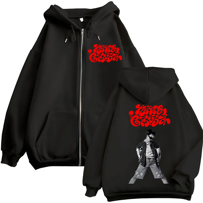 2025 Singer Nina Chuba Tour Al - Men'S Fashion Zipper Hoodie recension och pris