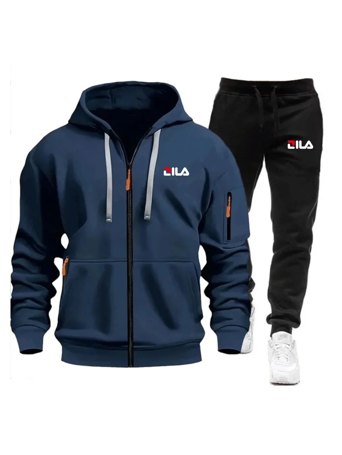 Men's Tracksuit Hoodies Pants  - Men'S Fashion Zipper Hoodie recension och pris