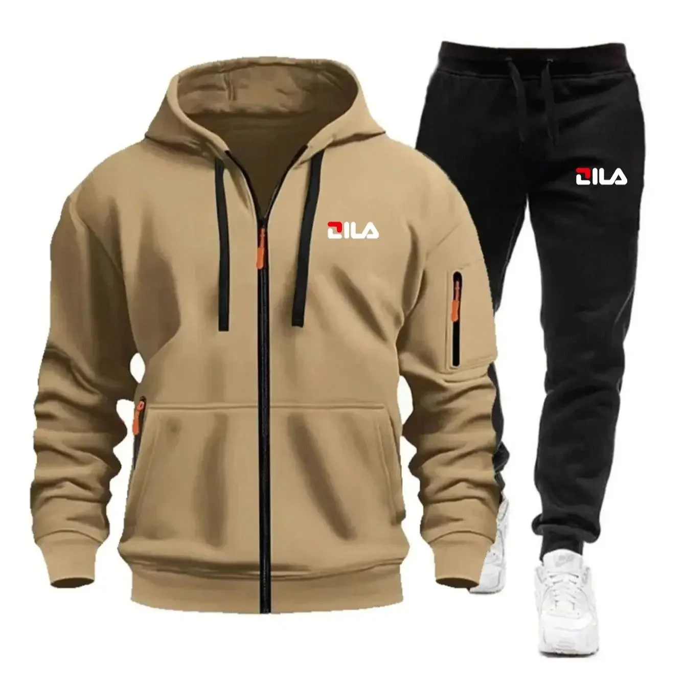 Men's Tracksuit Hoodies Pants  - Men'S Fashion Zipper Hoodie recension och pris