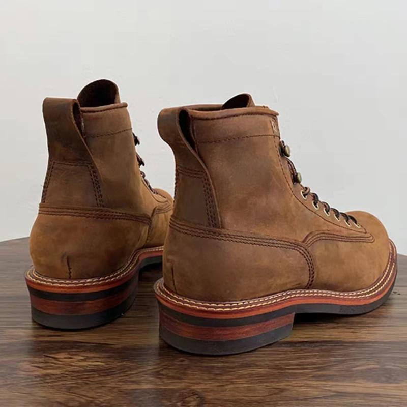 Vintage British Men Ankle Boot - Mens Fashion Vintage recension och pris