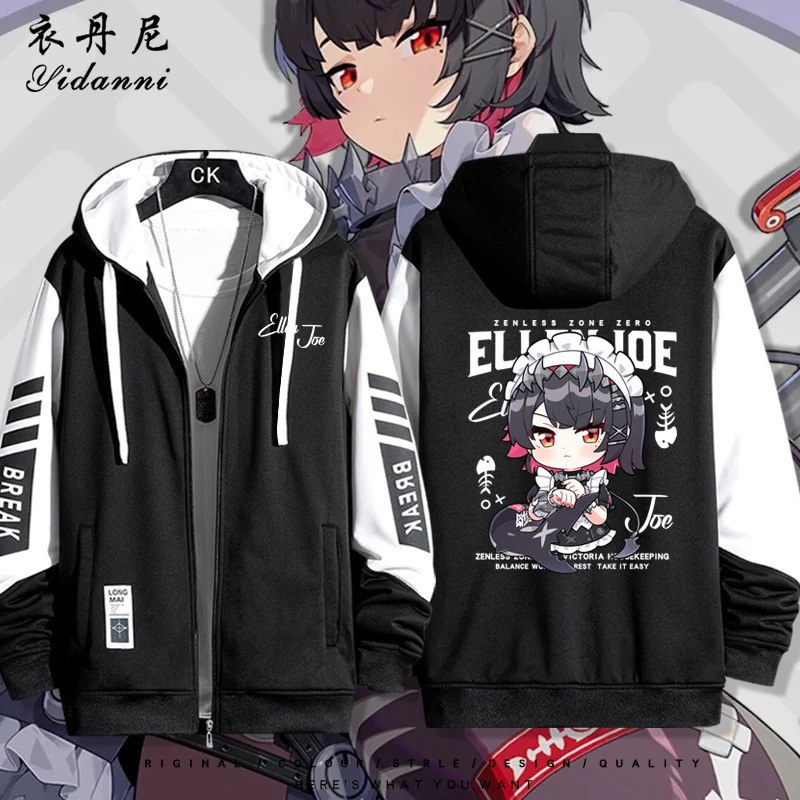 2025 NEW gAME Zenless Zone Zer - Men'S Fashion Zipper Hoodie recension och pris