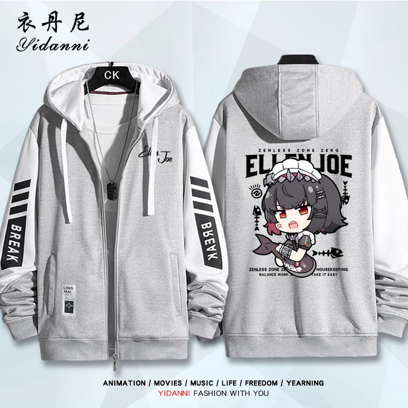 2025 NEW gAME Zenless Zone Zer - Men'S Fashion Zipper Hoodie recension och pris