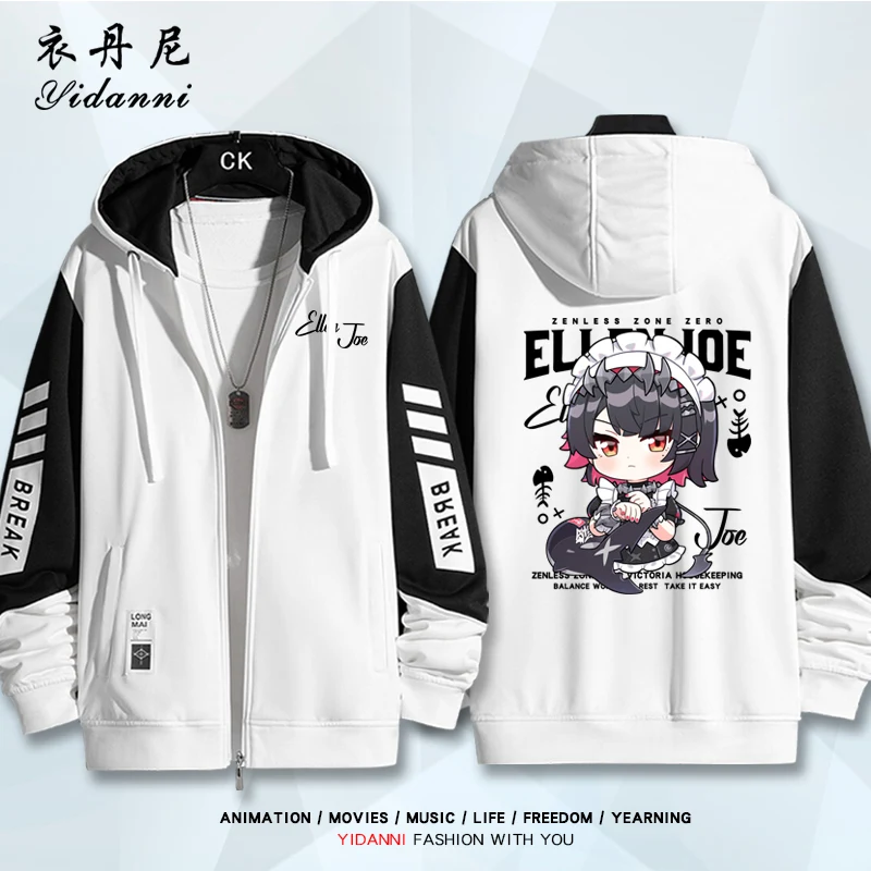 2025 NEW gAME Zenless Zone Zer - Men'S Fashion Zipper Hoodie recension och pris