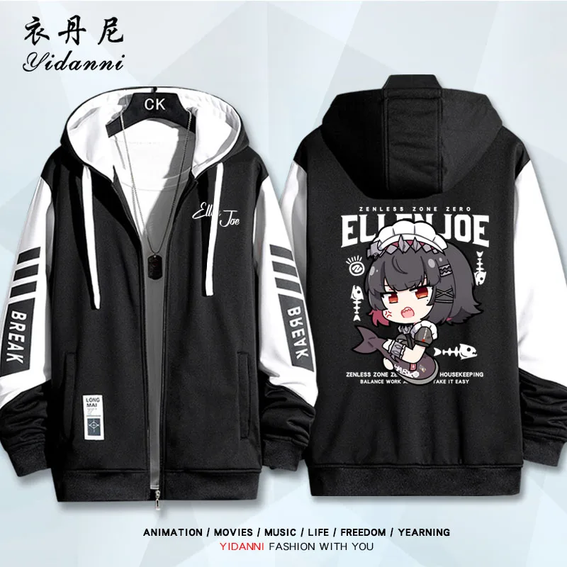 2025 NEW gAME Zenless Zone Zer - Men'S Fashion Zipper Hoodie recension och pris
