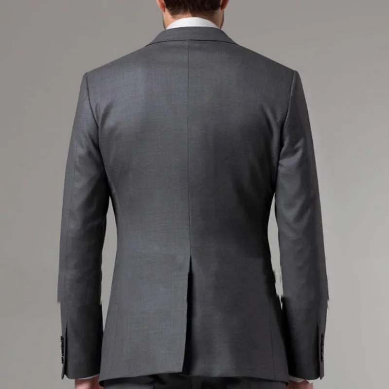 Dark Grey Slim fit Men Suits 3 - Mens Fashion Dark Grey Pants recension och pris