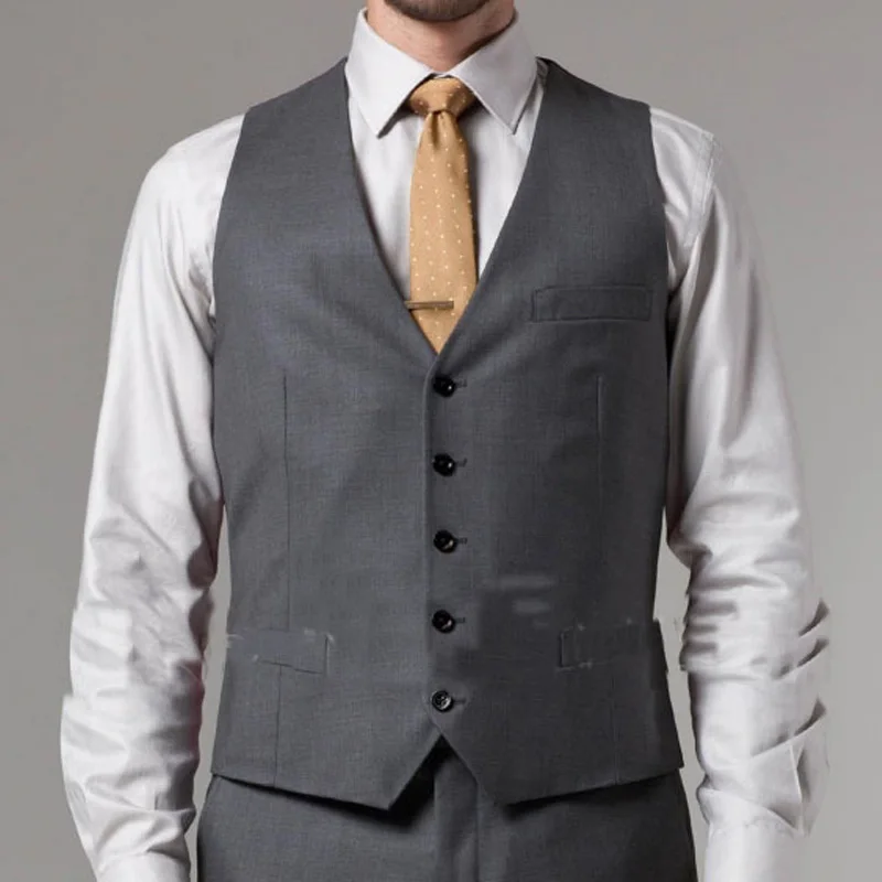 Dark Grey Slim fit Men Suits 3 - Mens Fashion Dark Grey Pants recension och pris