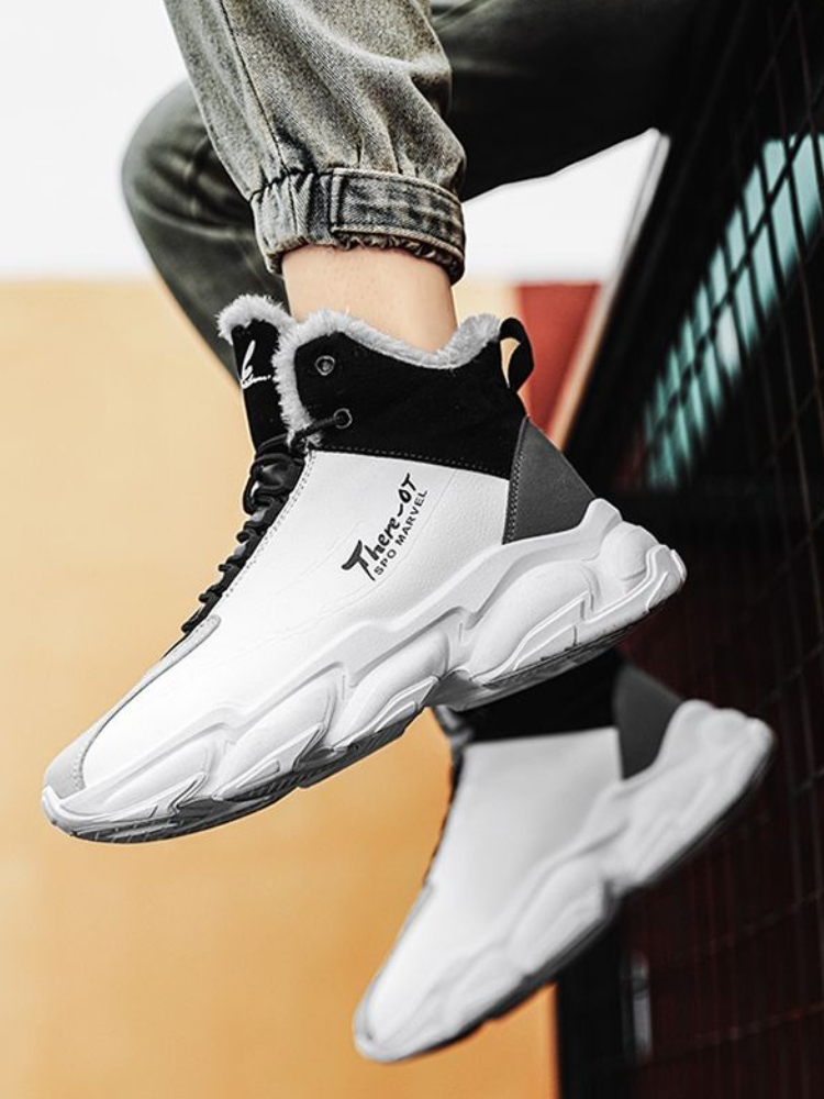 Lace Up Platform Warm Winter H - Men'S Fashion Deals recension och pris