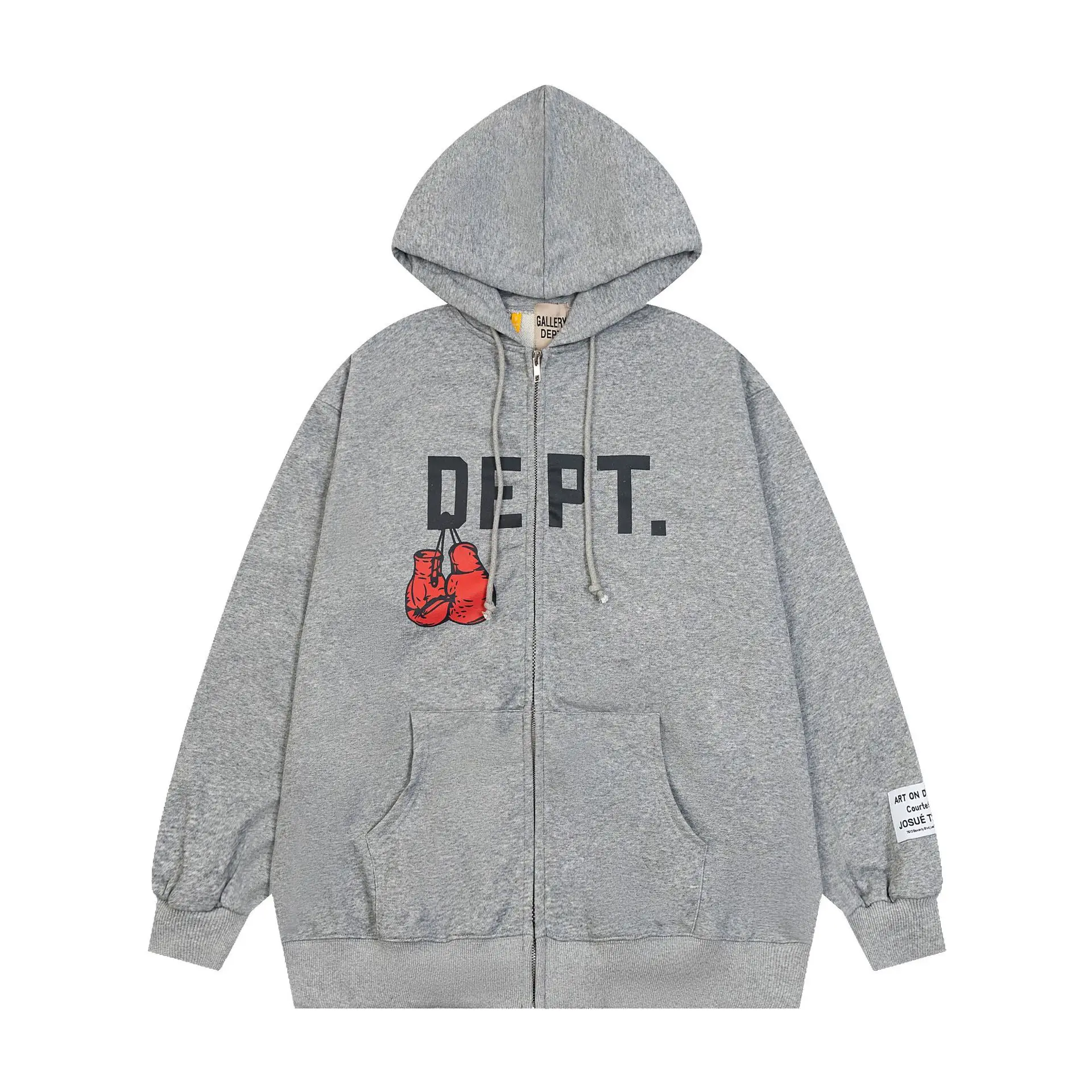 Dept Print Fashion Brand Lette - Men'S Fashion Zipper Hoodie recension och pris
