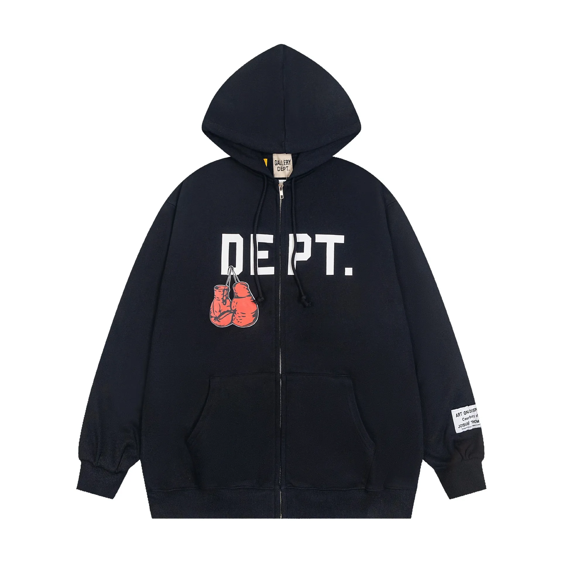Dept Print Fashion Brand Lette - Men'S Fashion Zipper Hoodie recension och pris