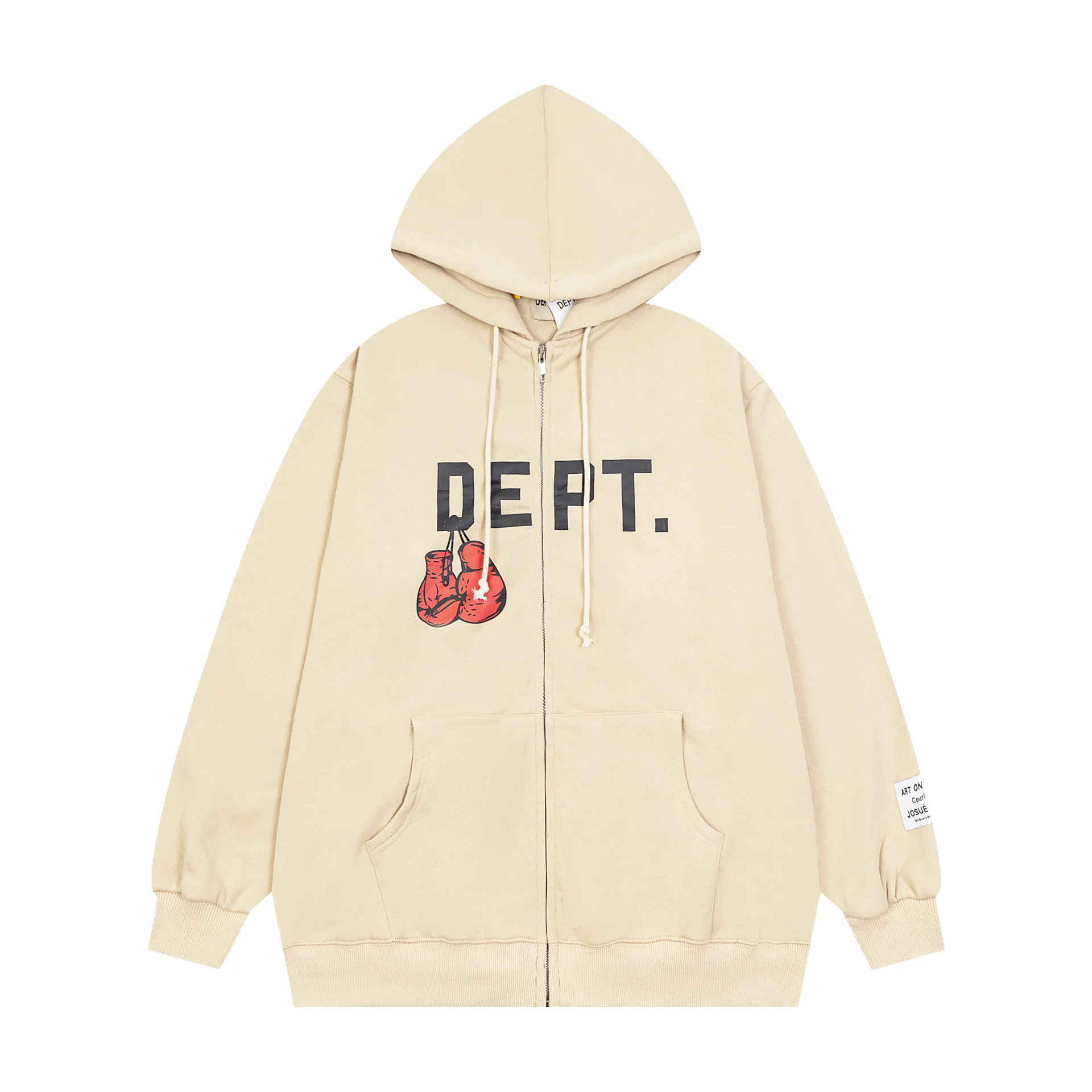 Dept Print Fashion Brand Lette - Men'S Fashion Zipper Hoodie recension och pris