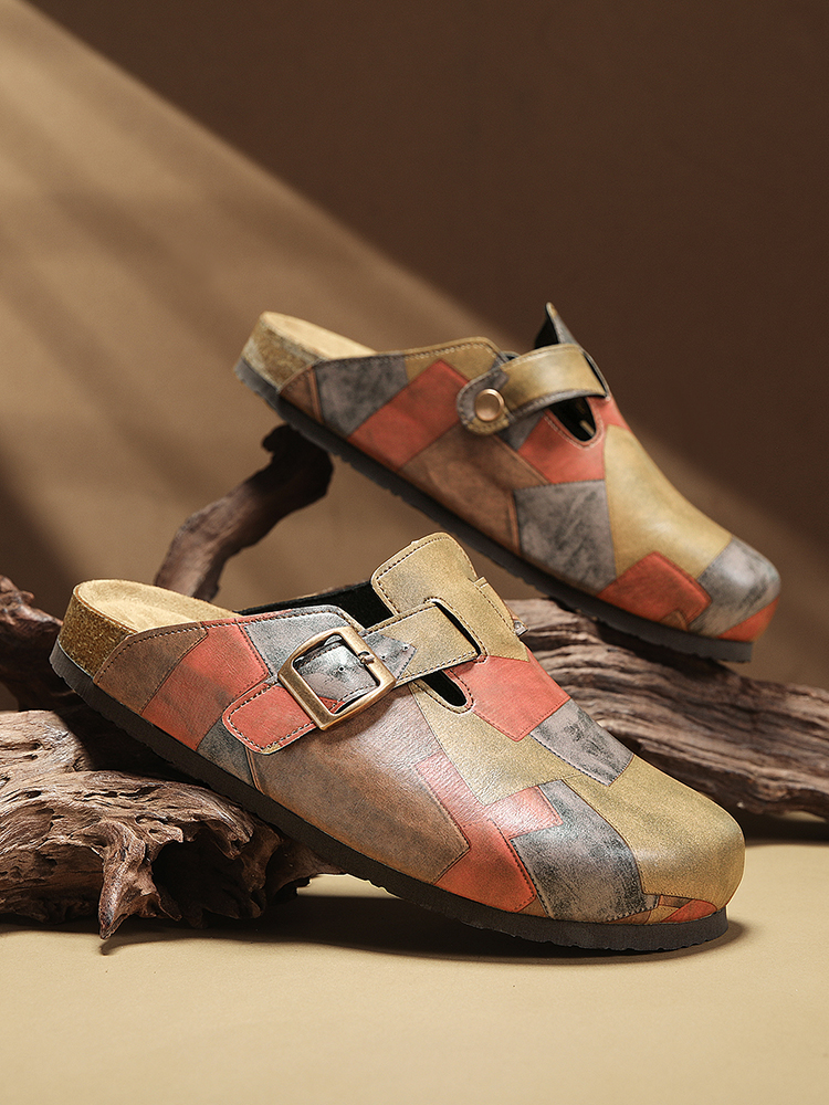 Unisex Cork Closed Toe Slipper - Men'S Fashion For 45 Years Old recension och pris