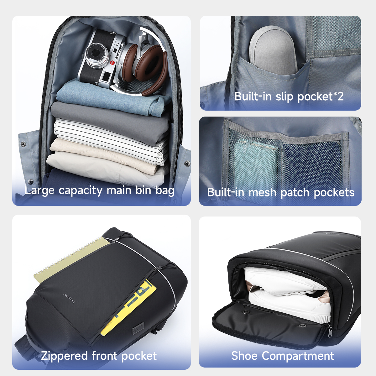 Tigernu Fashion Backpack Men T - Men'S Fashion Bag recension och pris